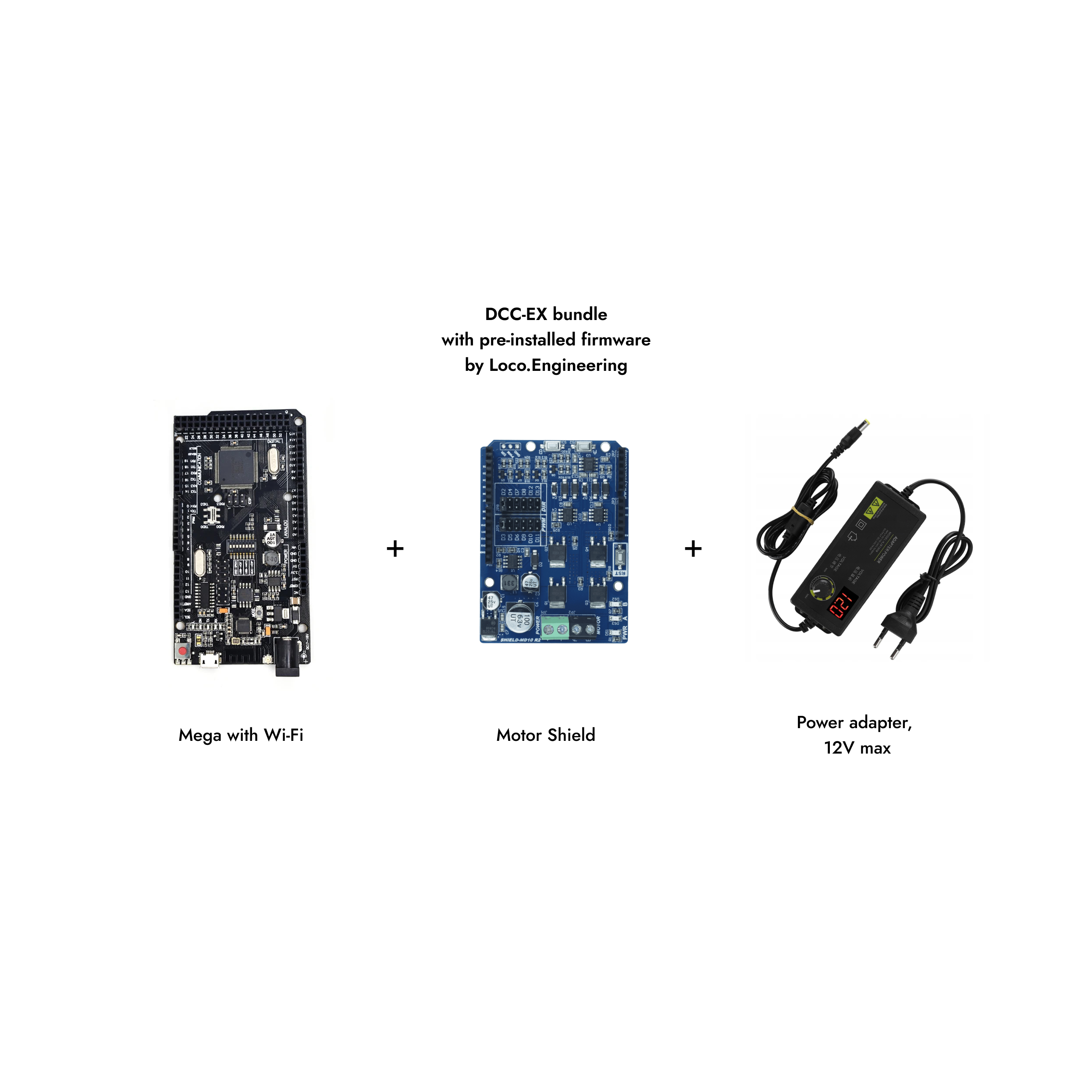 DCC-EX command station kit with WiFI